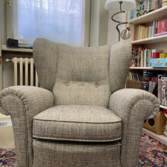 rivestimento fisso poltrona bergère