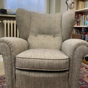 rivestimento fisso poltrona bergère