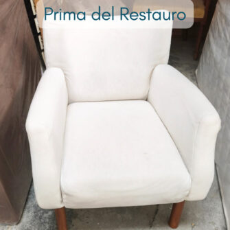 poltrona elefanti sarabi prima del restauro