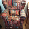 Rivestimento fisso per poltrona in tessuto Gobelin Libreria