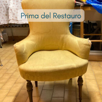 poltrona cactus mexico prima del restauro