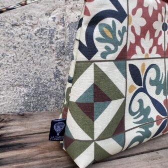 Beauty Case Impermeabile Maioliche particolare