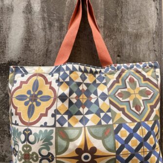 Borsa impermeabile Maioliche