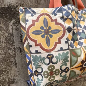 Borsa impermeabile Maioliche made in italy