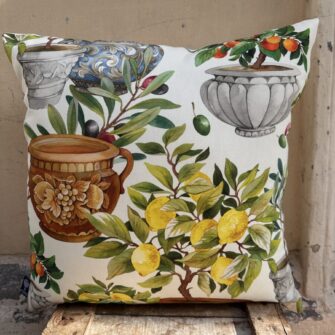 federa copricuscino limoni cedro