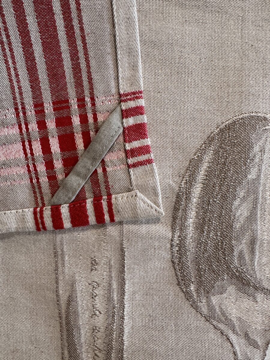 Canovaccio Jacquard Bistrot (4) Canovaccio Jacquard Bistrot con fettuccia