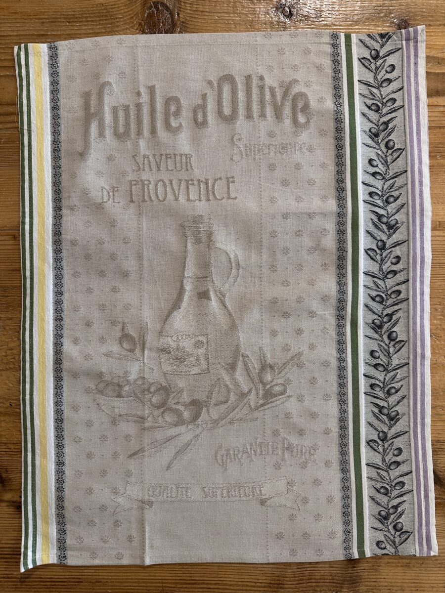 Canovaccio Jacquard Olive (2) Canovaccio Jacquard Olive