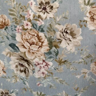 tessuto stampato fiori balmoral