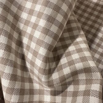 Tessuto Quadretto Damina Tortora