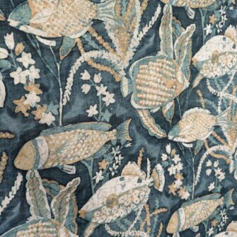 tessuto pesci batik