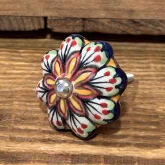 POMOLO IN CERAMICA FIORE GIPSY