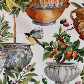 Tessuto Limoni Cedro