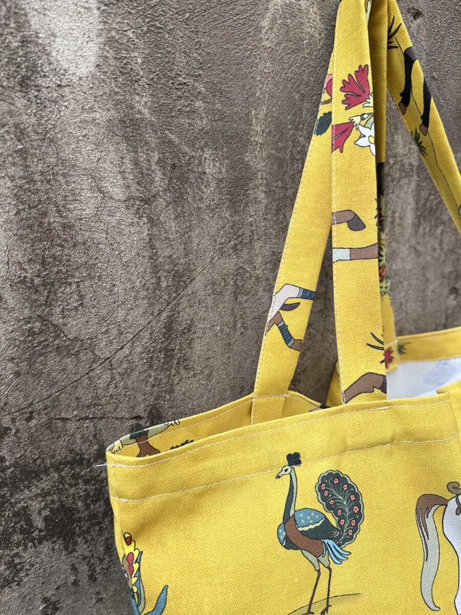 TOTE BAG CAVALLI RAJASTHAN (2) Tote Bag 100% cotone Cavalli Rajasthan