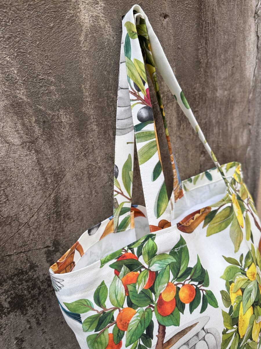 TOTE BAG LIMONI CEDRO (3) Tote Bag Limoni Cedro 100% cotone