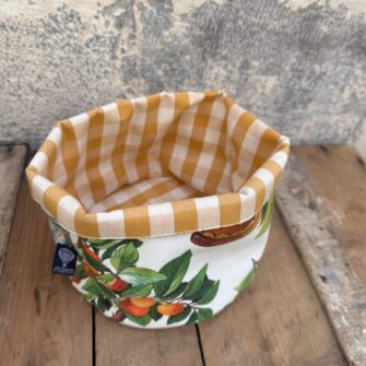 cestino limoni cedro interno a quadretti