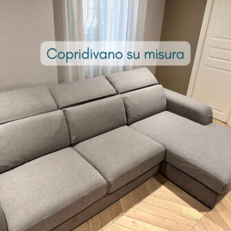 copridivano realizzato su misura