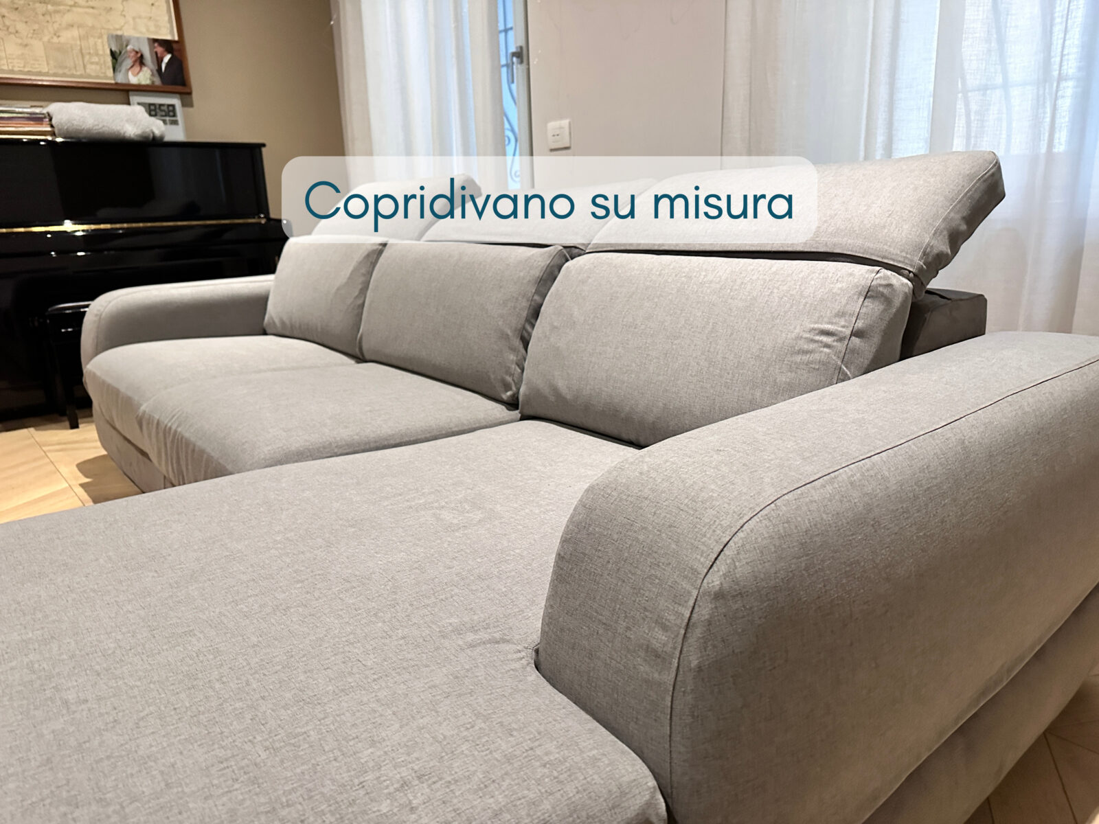 copridivano realizzato su misura (2) particolare del copridivano su misura
