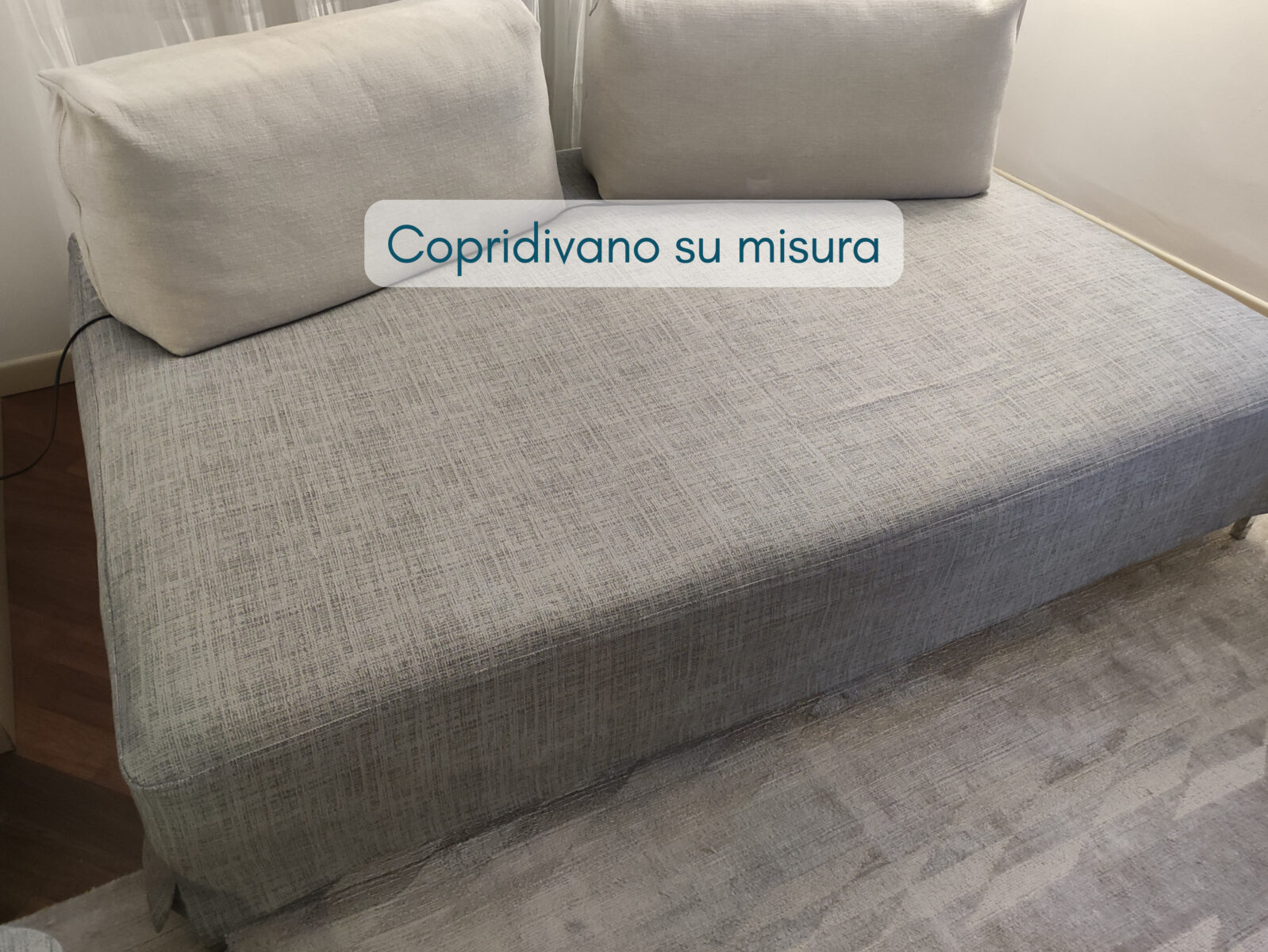 divano con copridivano a cappuccio (1) cappuccio su misura per divano