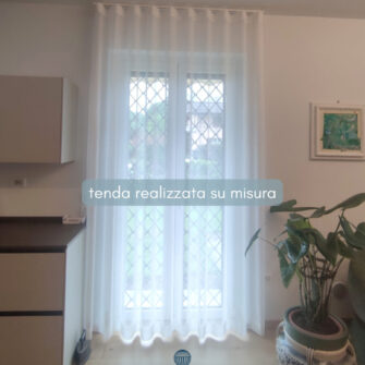 tenda a onda realizzata su misura fintolino