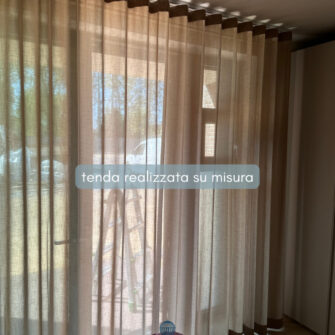 tenda a onda su misura