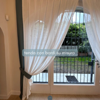 tende con bordi su misura