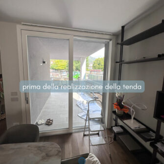 finestra prima della tenda con bordi