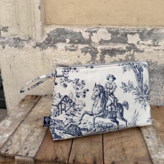 Beauty Case Toile de Jouy