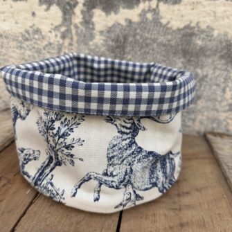 cestino toile de jouy