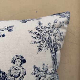 cuscino toile de jouy