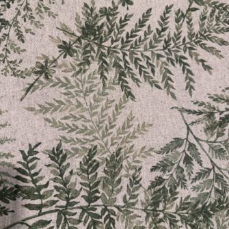 Tessuto Felci Antimacchia Resinato