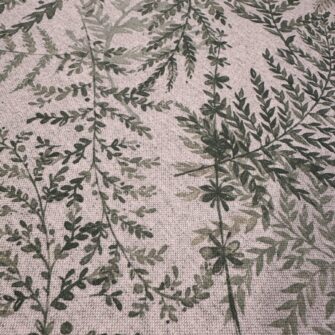 Tessuto Felci Antimacchia Resinato