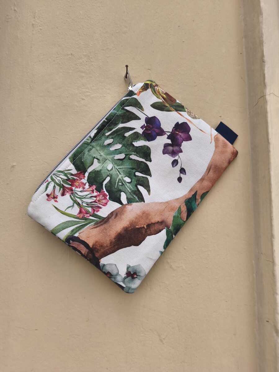 POCHETTE FOGLIE MONSTERA (5) pochette monstera