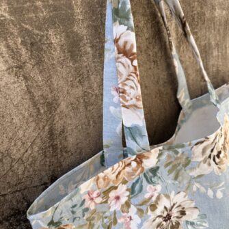 Tote Bag Fiori Balmoral 100% cotone