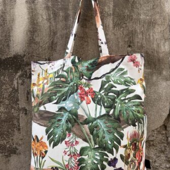 Tote Bag Foglie Monstera