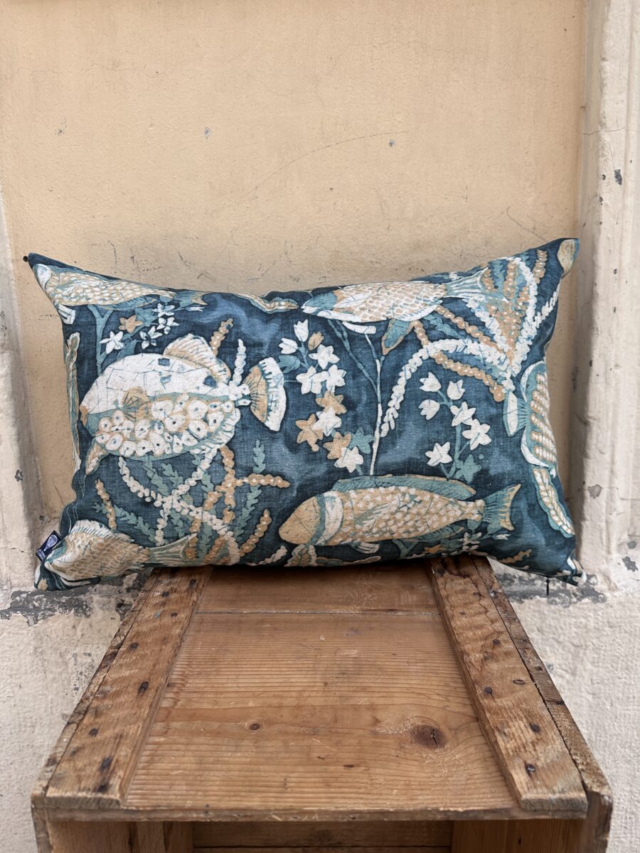 cuscino pesci batik (2) Cuscino Pesci Batik rettangolare