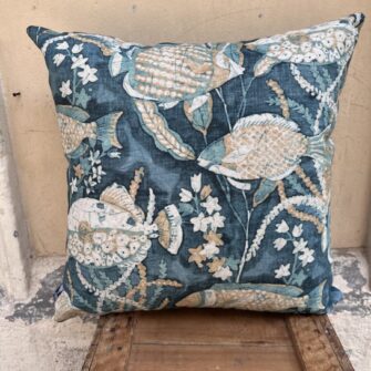 Federa Copricuscino Pesci Batik