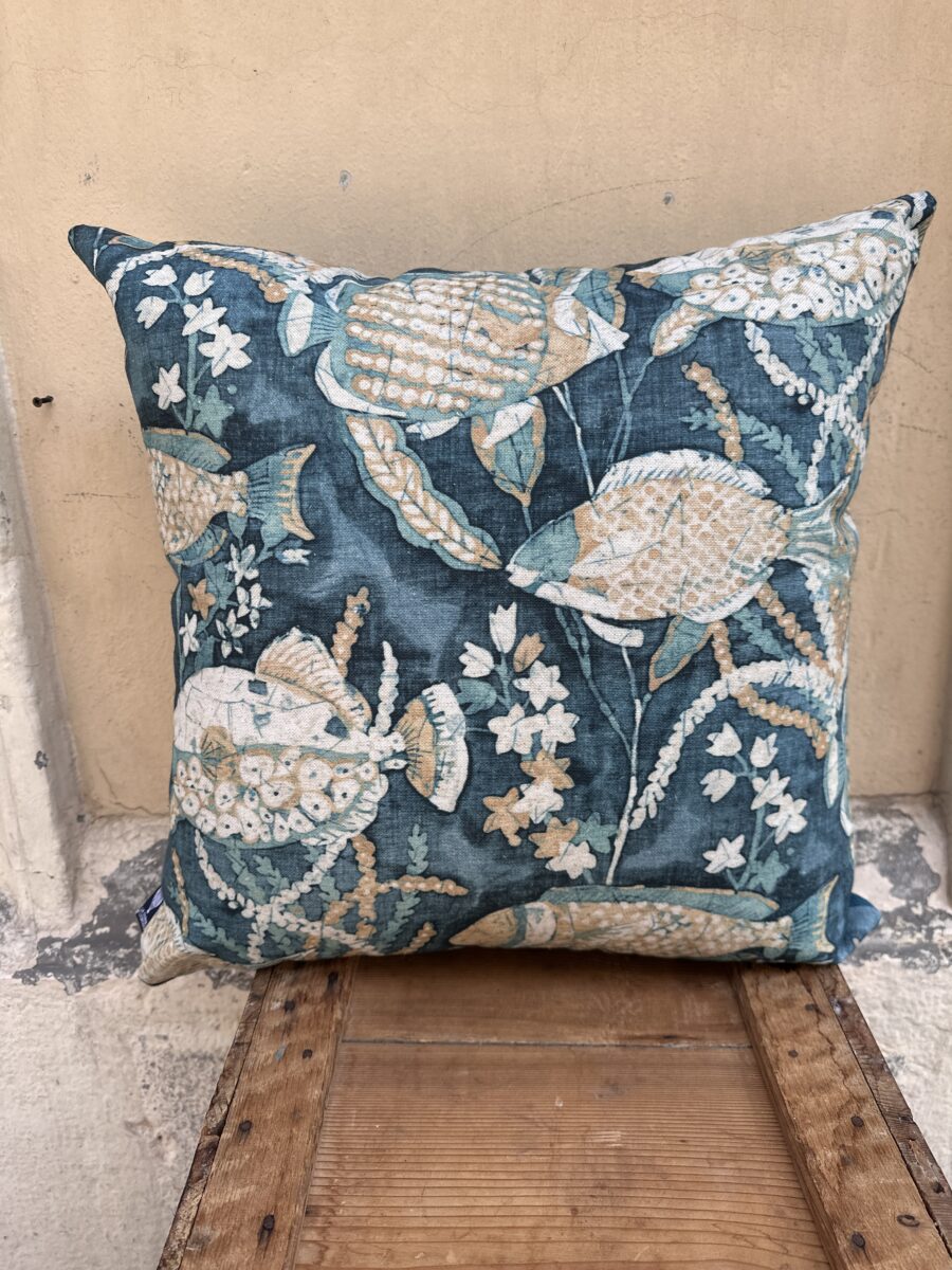 cuscino pesci batik (4) Federa Copricuscino Pesci Batik