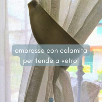 embrasse con calamita per tende a vetro