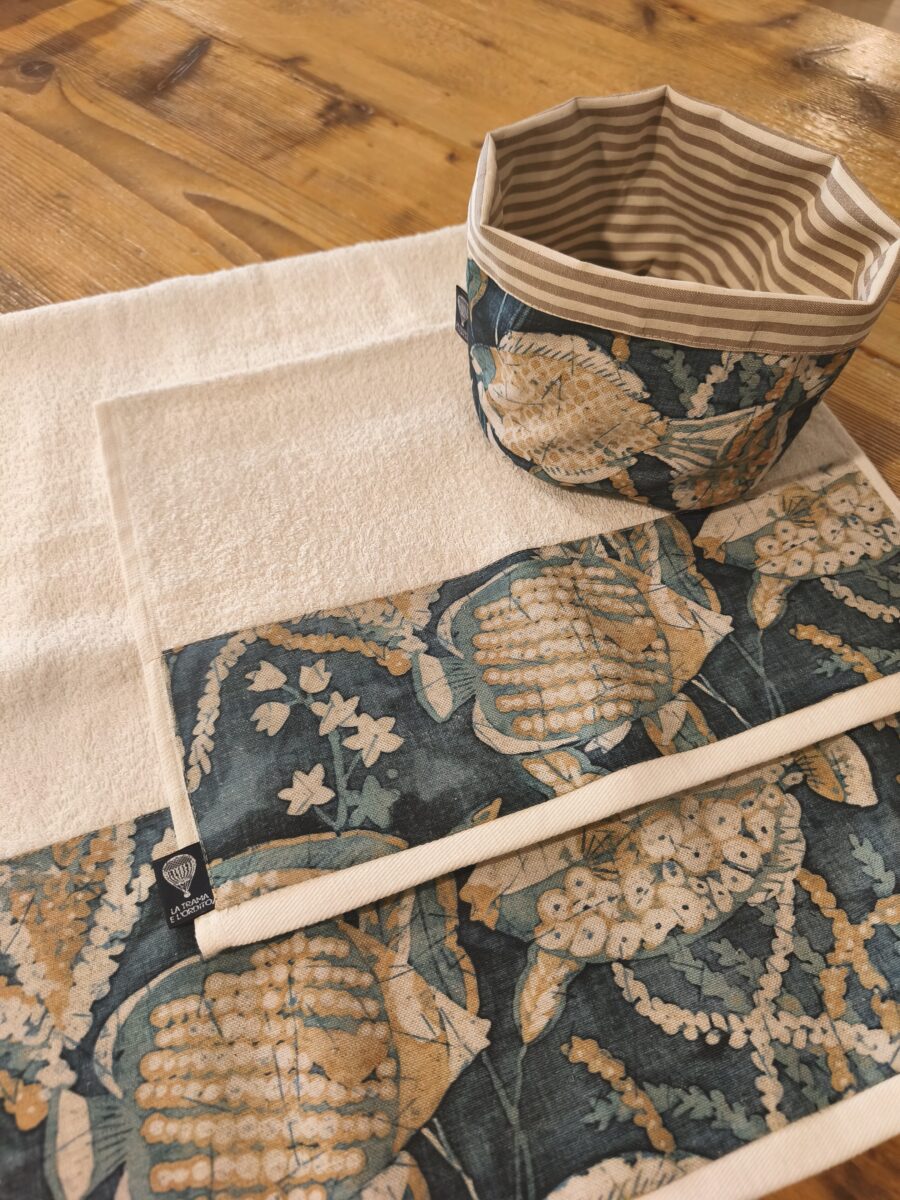 set bagno pesci batik (2) Set Bagno Pesci Batik