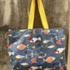 Borsa Impermeabile Pesci Blu