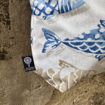 Borsa Impermeabile Pesci Acqua etichetta con logo