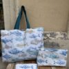 Set Borsa Impermeabile Pesci Acqua e Accessori Coordinati