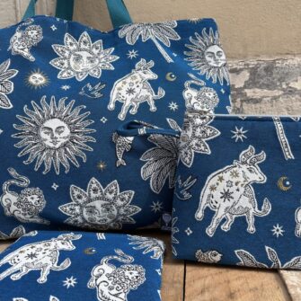 SET BORSA E ACCESSORI ZODIACO