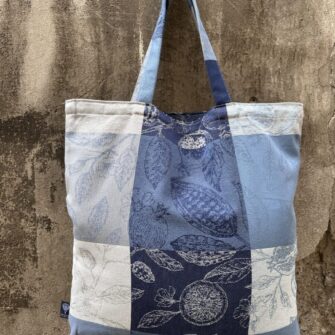 Tote Bag Melograno Blu