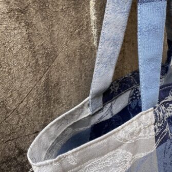 Tote Bag Melograno Blu