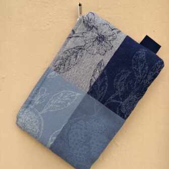 pochette melograno blu
