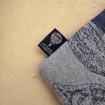 pochette melograno blu